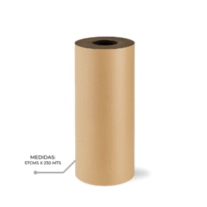 ROLLO PAPEL KRAFT 35 grs / 57 cms x 230 mts