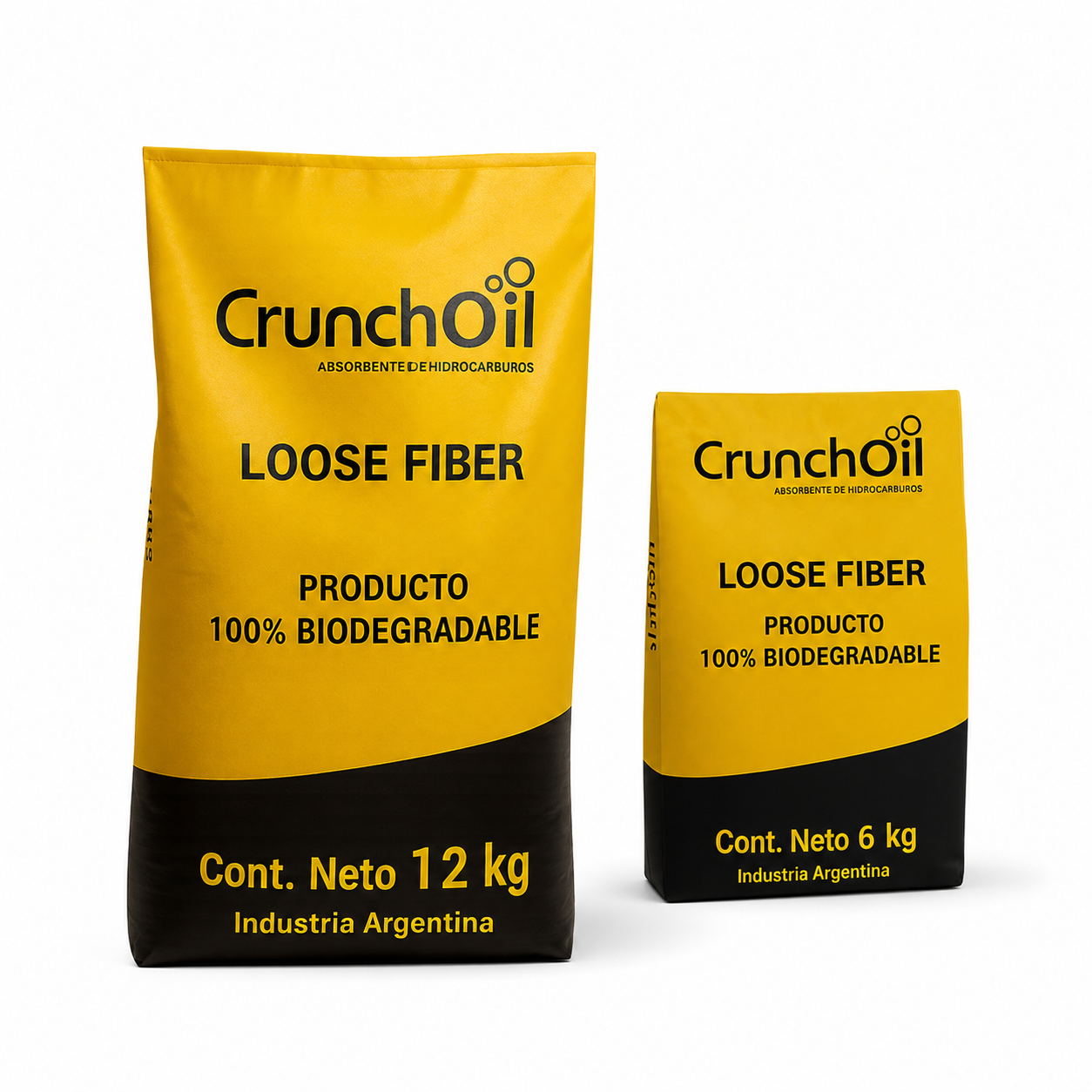 Absorbente de Hidrocarburos Crunch Oil Loose Fiber